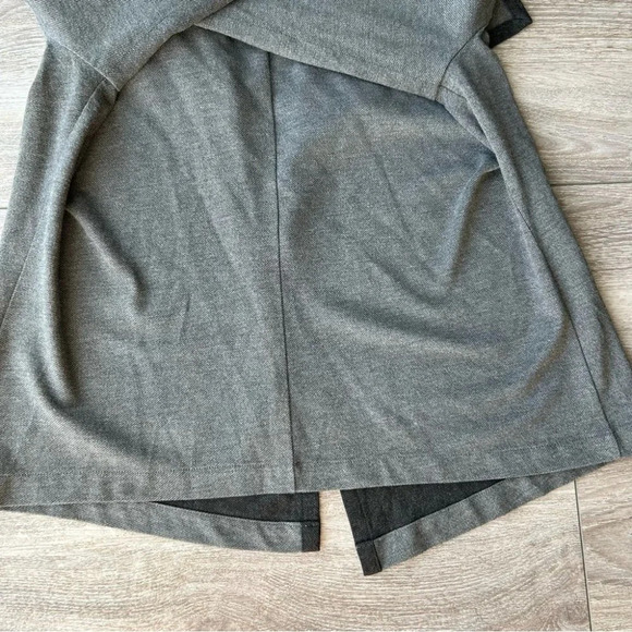 Tavora Grey  Waterfall Open Front Cardigan Made in Canada - Picture 15 of 15